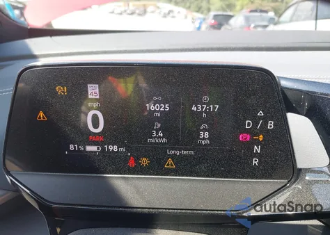 2023 Volkswagen Id.4 Pro/Pro S из США, поврежденный, VIN 1V2VMPE8XPC045147